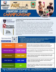 ✨ Ignite Innovation Support the Johnson League Championship Jan 2026